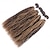 お買い得  三つ編み人毛ウィッグ-4/27 縮れたカーリーヘアバンドル ハイライト人毛バンドル ブラジルヘアウィーブバンドル 3/pcs レミーヘアエクステンション 女性用