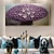 Недорогие Картины с цветочными мотивами-цветок цветочная картина на холсте оригинальная текстурированная фиолетовая цветущая 3d цветок акриловая живопись гостиная настенная живопись нейтральный домашний декор без рамы
