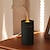cheap Decorative Lights-RGB Volcanic Aroma Diffuser Essential Oil Lamp 100ml USB Portable Air Humidifier with Color Flame Night Light