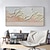 cheap Landscape Paintings-Handmade 3D White Minimalist Sky Cloud Art Painting On Canvas White Textural Painting Wall Art Living Room Painting Fashion Room Decor No Frame