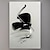abordables Peintures Abstraites-couleur faite à la main gris original abstrait moderne peinture à l&#039;huile noire épaisse sur toile art mural peint à la main pour cadre de bureau prêt à accrocher