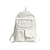 cheap Backpacks &amp; Bookbags-Women&#039;s Backpack School Bag Bookbag Daily Solid Color Nylon Large Capacity Zipper Black White Pink