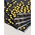 abordables Cubertería-24 piezas/juego de servilletas desechables de oro negro y amarillo 13*13 pulgadas suministros para fiestas de 2 pisos toallas de papel de lunares dorados adecuadas para cenas graduación aniversario