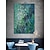 Недорогие Абстрактные картины-Холст ручной работы, абстрактная толстая текстура, 3d картина маслом, зеленые картины, декор для гостиной, большие настенные панно для дома, без рамки