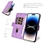 cheap iPhone Cases-Phone Case For iPhone 15 Pro Max iPhone 14 13 12 11 Pro Max Plus Mini SE Wallet Case Magnetic Full Body Protective Kickstand Geometric Pattern TPU PU Leather