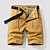 cheap Cargo Shorts-Men&#039;s Tactical Shorts Cargo Shorts Shorts Button Pocket Plain Wearable Short Outdoor Daily Going out 100% Cotton Fashion Classic Black Army Green