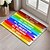 abordables Tapis et tapis et tapis-Juin Mois de la Fierté Mois de la Fierté Gay LGBTQ LGBT Paillasson Arc-en-ciel Antidérapant Tapis Imperméable Tapis Intérieur Extérieur Décor de Chambre Tapis de Salle de Bain Tapis d&#039;Entrée