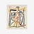 preiswerte Gemälde mit Menschen-Pablo Picasso Ölgemälde handgefertigt Pablo Picasso Tete de Femme Ölgemälde handgemalt vertikal berühmte Pablo Picasso Menschen Vintage moderne Malerei
