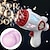 cheap Stress Relievers-1pc Bubble Machine with Water BalloonFor Toddlers 32 Hole Light Up Bubble Maker For Kids Automatic Bubble Blower Bubble Blaster Summer Outdoor Toys