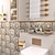 levne Samolepky na zeď-24ks samolepicí vodotěsné odnímatelné samolepky na stěnu koupelnové toaletní samolepky na stěnu odolné vůči oleji a voděodolné samolepky na stěnu kuchyňské tapety dekorace pokoje domácí dekorace 5,91