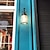 Недорогие Бра-Наружный настенный светильник 44 см, металлический комплект со стеклянным абажуром, промышленное настенное крепление, бра, украшение для помещения