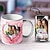 cheap Mugs &amp; Cups-3D Love Heart Hole In A Wall Fathers Day Valentine&#039;s Day   Ceramic Mug Handmade 11oz Coffee Mug 3D Love Heart Tea Cup