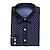 billige Skjorter til mænd-Herre Skjorte Jakkesætsskjorter Button Up skjorte Hvid Navyblå Langærmet Prikker Aftæpning Forår &amp; Vinter Bryllup Daglig Tøj
