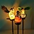 ieftine Sculptură și lumini de peisaj-cu energie solară pasăre colibri bufniță dinozaur simulare animal peisaj lampă grădină gazon lampă la sol introdus curte albine rășină lampă decorare petrecere de vacanță lampă 1buc
