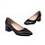 ieftine Tocuri de Damă-Pentru femei Tocuri Pantofi albi Zilnic Toc Îndesat Vârf Închis minimalism PU Loafer Negru Alb Galben