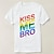 tanie Koszule i duma-lgbt lgbtq t-shirt duma koszulki z 1 parą skarpetek zestaw tęczowej flagi pocałuj mnie bracie zabawna queer lesbijka koszulka dla gejów dla par unisex parada dumy dla dorosłych miesiąc dumy impreza