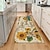 levne Kuchyňské koberce a rohože-slunečnice vintage plocha koberec kuchyňská podložka protiskluzová olejivzdorná podložka do obývacího pokoje koberec vnitřní venkovní podložka ložnice výzdoba koupelna podložka vchod kobereček