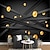 cheap Geometric &amp; Stripes Wallpaper-Cool Wallpapers 3D Black Stripes Wallpaper Wall Mural Wall Covering Sticker Peel and Stick Removable PVC/Vinyl Material Self Adhesive/Adhesive Required Wall Decor for Living Room Kitchen Bathroom