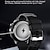 billige Smartwatches-696 V16 Smart Watch 1.46 inch Smartur Bluetooth Skridtæller Samtalepåmindelse Sleeptracker Kompatibel med Android iOS Herre Handsfree opkald Beskedpåmindelse IP 67 48mm urkasse