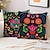 preiswerte Blumen- und Pflanzenstil-Dekorativer Kissenbezug mit Mexiko-Motiv, 1 Stück, weicher, quadratischer Kissenbezug für Schlafzimmer, Wohnzimmer, Sofa, Couch, Stuhl