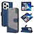 voordelige iPhone-hoesjes-telefoon hoesje Voor iPhone 15 Pro Max iPhone 14 13 12 11 Pro Max Plus Mini SE Wallet Card Case Magnetisch Volledig lichaamsbeschermend Standaard Geometrisch patroon TPU PU-nahka