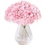 billige Kunstig blomst-10 grener utendørs kunstig hortensia blomster morsdag gave simulert bukett med bladløse broderte baller bryllup dekorasjoner gjør-det-selv dekorasjoner silke blomster