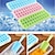 cheap Kitchen Utensils &amp; Gadgets-Quick Freeze 33 Slot Ice Cube Tray Perfect for Chilled Beverages &amp; Gourmet Dessert Pops Versatile &amp; Easy to Use