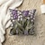 ieftine stil floral și plante-Husă de pernă din catifea fluture în relief cu flori 16/18/20 inch pentru decorul canapelei pernă lombară