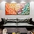 cheap Tree Oil Paintings-3D Hand Painted Canvas Flower Art painting hand painted Abstract Landscape Texture Oil Painting Tree Planting wall Painting Bedside Painting Bedroom Art Spring decor