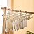 cheap Storage &amp; Organization-3pcs Rotating Clothes Drying Rack with 8 Clips, Non-Slip, Traceless Socks Hanger for Students&#039; Dormitories, Household Clothes, Underwear, Socks, Ties, Ideal for Wardrobe, Bathroom, Home Organization