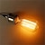 abordables Ampoules incandescentes-3 pièces/6 pièces 40w ampoule à incandescence vintage edison e27 lampe rétro à intensité variable st58 décorative pour la maison salon, chambre et salle à manger