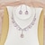cheap Jewelry Sets-Jewelry Set 3pcs Rhinestone Alloy Earrings Necklace Women&#039;s Elegant Vintage Fashion Geometrical Geometric Jewelry Set For Wedding Party Anniversary