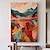 levne Abstraktní malby-olejomalba ručně malované ručně malované nástěnné umění abstrakt nožem malba na plátně domácí dekorace natažený rám připravený k zavěšení