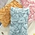 preiswerte Kissen-Trends-Kissenbezug, handgefertigt, volles Blatt, Doppelblume, Blumenmuster, Sofakissenbezug, 1 Stück, 45 x 45 cm