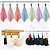 cheap Camping &amp; Hiking-10pcs Space Saving Portable Travel Hangers Clips Multi-functional Stainless Steel Clamp for Activities, Non-slip and Traceless, Perfect for Hanging Socks, Clothes, and Hats to Air Dry