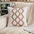 abordables Coussins tendances-couvre-lit broderie boho géométrie carré décoratif pour canapé canapé-lit oreiller décoratif