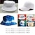 abordables Artículos antiestrés-Sombrero batik teñido anudado de algodón puro, sombrero de pescador blanco, sombrero de béisbol, graffiti pintado a mano, embrión blanco