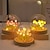 Недорогие Необычные игрушки-Искусственный цветок тюльпана ночник ручной работы diy прикроватная лампа светодиодный ночник декор спальни рождественские подарки на день рождения настольная лампа