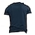 cheap Men&#039;s 3D T-shirts-Father&#039;s Day papa shirts Being A Dad Is An Honor Being A Papa Is Priceless Letter Gesture Dada Athleisure Street Style Men&#039;S 3d Print T Shirt Gifts Dark Blue Crew Neck Shirt Summer Spring Clothing