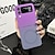 cheap Samsung Cases-Phone Case For Samsung Galaxy Z Flip 5 Z Flip 4 Z Flip 3 Back Cover Support Wireless Charging Shockproof Color Gradient TPU