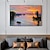 cheap Landscape Paintings-Copy Monet Impression Sunrise Monet Famous Paintings Reproductions Hand Painte For Living Room Wall Monet Decorative Pictures (No Frame)