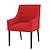 preiswerte IKEA Abdeckungen-sakarias Stuhlbezug mit Armlehnen einfarbig gesteppte Schonbezüge Ikea-Serie