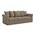preiswerte Sofabezug-100% Baumwolle Bezug 3-Sitzer Sofa Bezug einfarbig Abdeckung