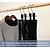 cheap Camping &amp; Hiking-10pcs Space Saving Portable Travel Hangers Clips Multi-functional Stainless Steel Clamp for Activities, Non-slip and Traceless, Perfect for Hanging Socks, Clothes, and Hats to Air Dry