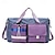 cheap Men&#039;s Bags-Men&#039;s Handbag Sports Bags Travel Bag Gym Bag Nylon Holiday Zipper Large Capacity Foldable Expandable Patchwork Black Pink Blue