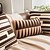 cheap Textured Throw Pillows-Pillow Cover Linear Pattern Elegant Nordic Ethnic Style 1PC
