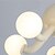 Недорогие Люстры-5-Light 48 cm Геометрические фигуры Подвесные лампы Металл геометрический Окрашенные отделки Художественный Природа 110-120Вольт 220-240Вольт