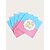cheap Dining &amp; Cutlery-25 pieces/set of disposable sex-revealing napkins 13*13 inches 2 floors baby shower napkins suitable for boys or girls disposable pink and blue sex-revealing party supplies tableware decorative part