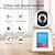 cheap IP Cameras-2K 3MP Video Calling Smart Camera 2.4 Inch Screen AI Detect Two Way Audio Color Night Vision 2MP Indoor Baby Monitor ICSEE APP