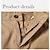 cheap Men&#039;s Printed Cargo Shorts-Men&#039;s Cargo Pants Button Leaf Breathable Wearable Short Formal Party Outdoor Vacation Holiday Khaki Micro-elastic